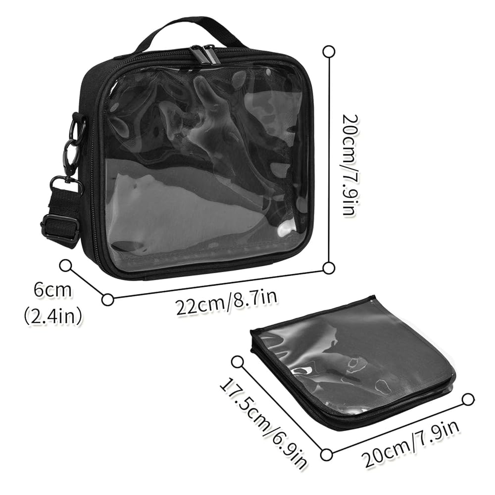 Amazon.co.jp: BOHEMIABY 黒 ピンバッジ ケース, 6ページ 缶